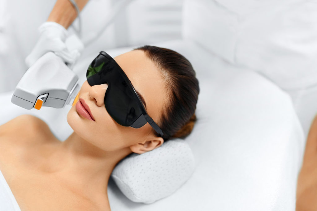 Young Female Getting Morpheus8 Treatment in San Diego, CA | Botoxie
