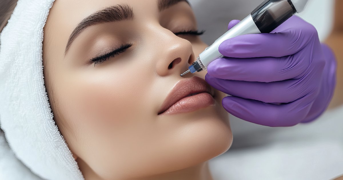 Women receiving Microneedling treatment in San Diego, CA